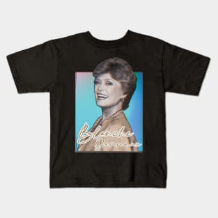 Blanche Deveraux // Original 80s Style Fan Art Design Kids T-Shirt